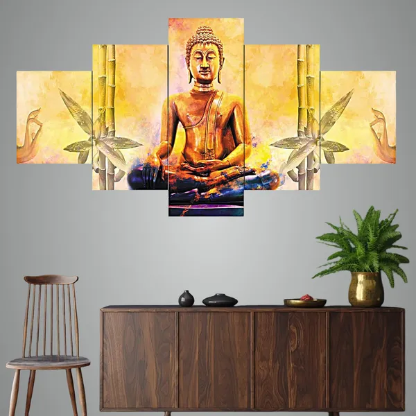 Set_Of_5_3d_Material_Wall_Paintings_|_For_Home_Decoration_|_75_X_43_Cm