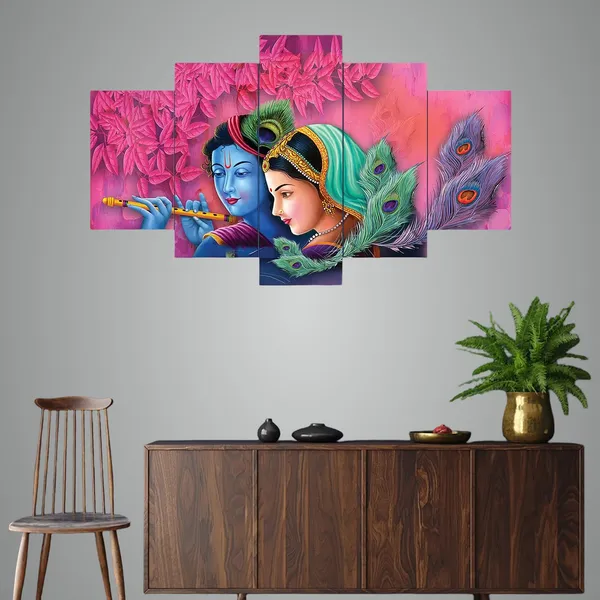 Set_Of_5_3d_Material_Wall_Paintings_|_For_Home_Decoration_|_75_X_43_Cm