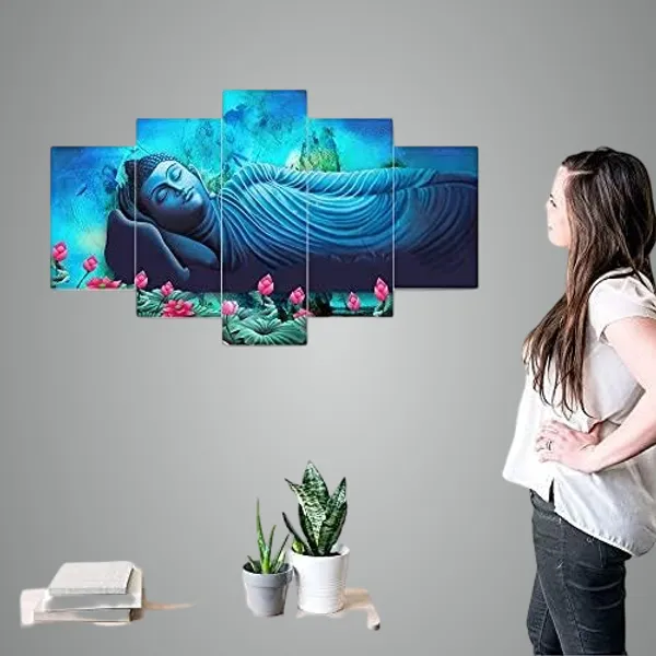 Set_Of_5_3d_Material_Wall_Paintings_|_For_Home_Decoration_|_75_X_43_Cm