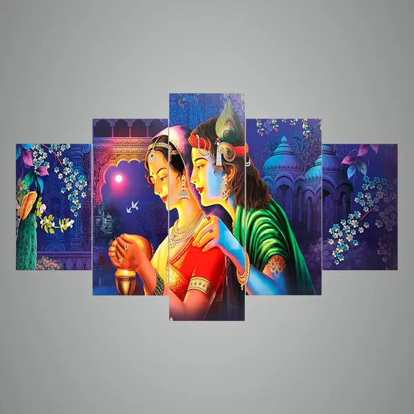Set_Of_5_3d_Material_Wall_Paintings_|_For_Home_Decoration_|_125_X_60_Cm