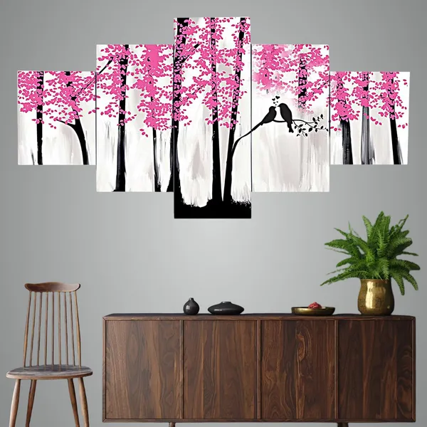 Set_Of_5_3d_Material_Wall_Paintings_|_For_Home_Decoration_|_75_X_43_Cm