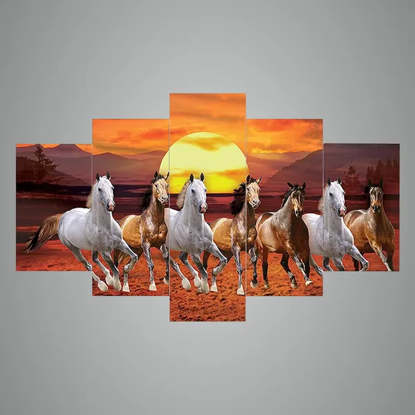 Set_Of_5_3d_Material_Wall_Paintings_|_For_Home_Decoration_|_125_X_60_Cm