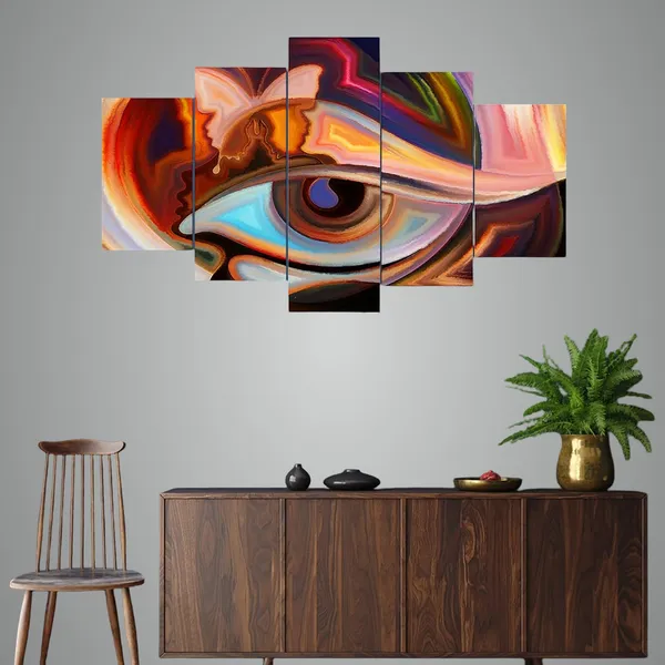 Set_Of_5_3d_Material_Wall_Paintings_|_For_Home_Decoration_|_75_X_43_Cm