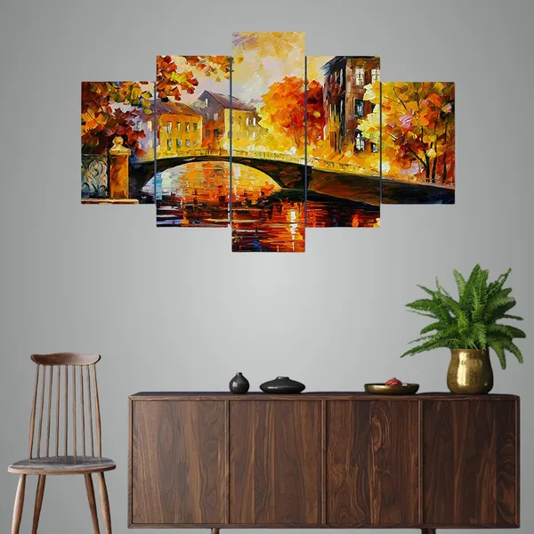 Set_Of_5_3d_Material_Wall_Paintings_|_For_Home_Decoration_|_75_X_43_Cm