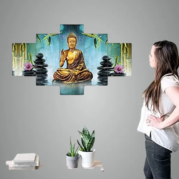 Set_Of_5_3d_Material_Wall_Paintings_|_For_Home_Decoration_|_75_X_43_Cm