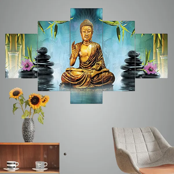 Set_Of_5_3d_Material_Wall_Paintings_|_For_Home_Decoration_|_125_X_60_Cm
