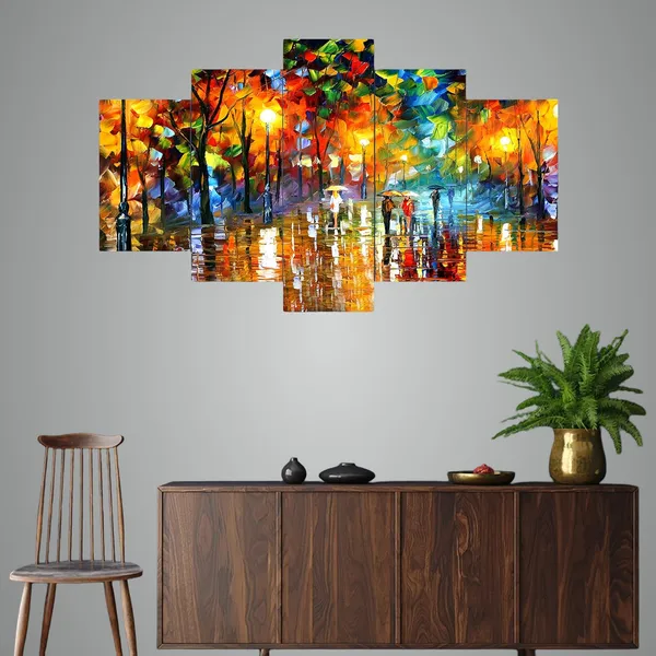 Set_Of_5_3d_Material_Wall_Paintings_|_For_Home_Decoration_|_75_X_43_Cm