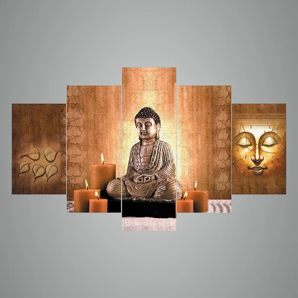 Set_Of_5_3d_Material_Wall_Paintings_|_For_Home_Decoration_|_75_X_43_Cm