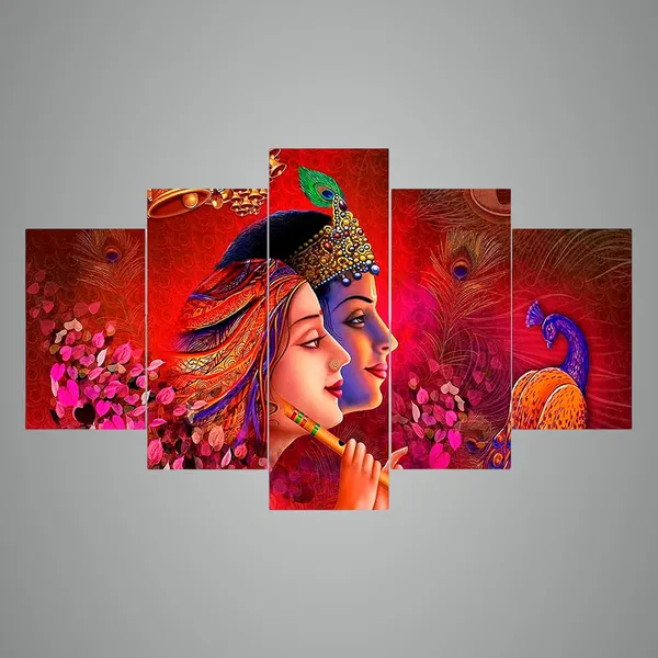 Set_Of_5_3d_Material_Wall_Paintings_|_For_Home_Decoration_|_125_X_60_Cm