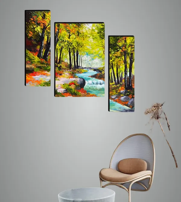 Set_Of_3_Scenery_3D_Framed_Wall_Paintings_|_For_Home_Decoration_|_45X30_Cm