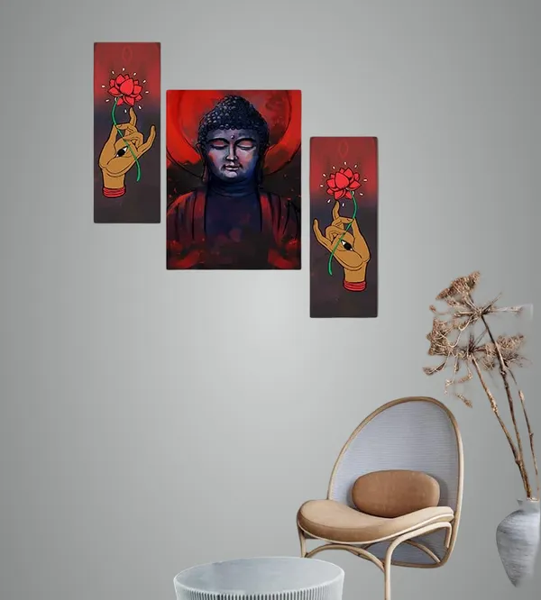 Set_Of_3_Scenery_3D_Framed_Wall_Paintings_|_For_Home_Decoration_|_45X30_Cm