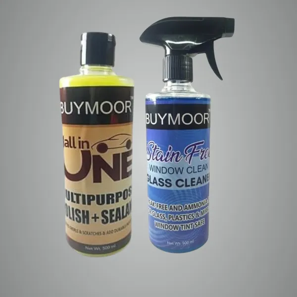 Multicolor_All-In-One_Car_Polish_&_Sealant_500Ml_And_Stain-Free_Window_Cleaner_500Ml_-_Pack_Of_1+1=2