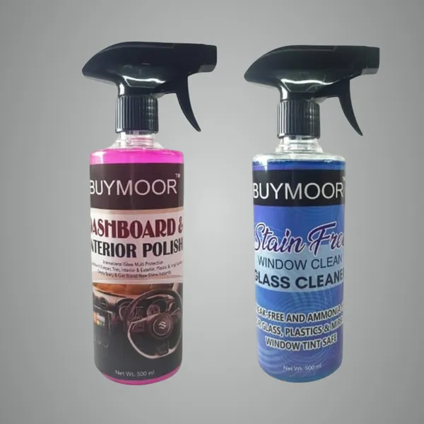 Multicolor_Dashboard_And_Interior_Polish_500Ml_And_Stain-Free_Window_Cleaner_500Ml_-_Pack_Of_1+1=2