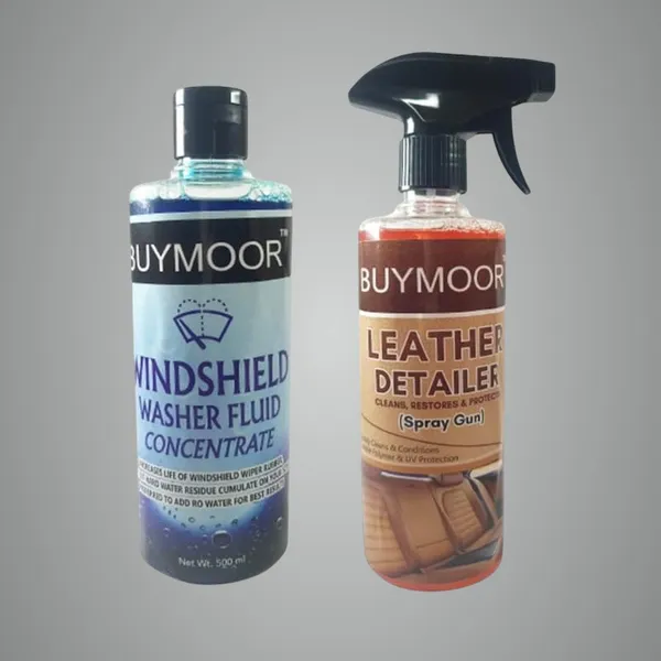 Multicolor_Windshield_Washer_Fluid_Concentrate_500Ml_And_Leather_Detailer,_Premium_Leather_Care_Spray_500Ml_-_Pack_Of_1+1=2