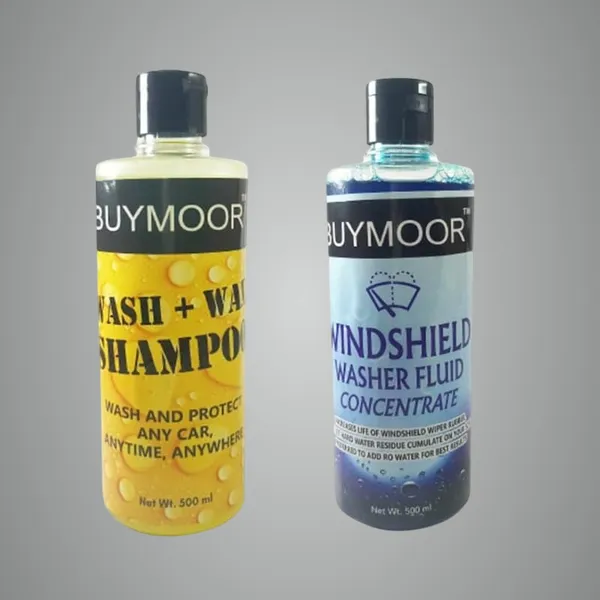 Multicolor_Wash+Wax_Shampoo_For_All_Cars_500Ml_And_Windshield_Washer_Fluid_Concentrate_500Ml_-_Pack_Of_1+1=2