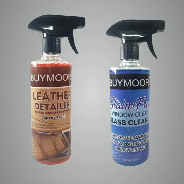 Multicolor_Leather_Detailer_500Ml_And_Stain-Free_Window_Cleaner_500Ml_-_Pack_Of_1+1=2
