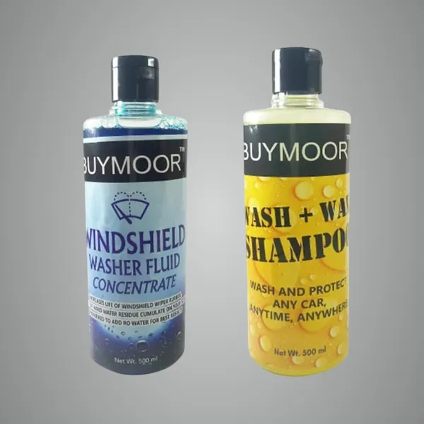 Multicolor_Windshield_Washer_Fluid_Concentrate_500Ml_And_Wash+Wax_Shampoo_For_All_Cars_500Ml_-_Pack_Of_1+1=2