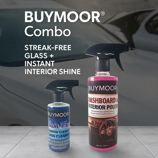 BUYMOOR_Windshield_Washer_Fluid_Concentrate_500ml_and_Dashboard_and_Interior_Polish_500ml_-_(Pack_of_1+1=2)