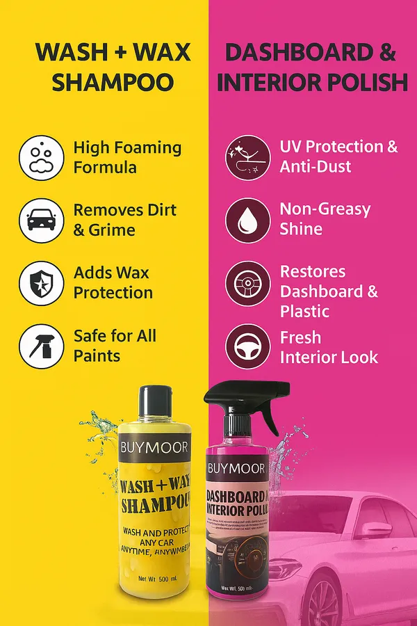 Multicolor_Wash+Wax_Shampoo_For_All_Cars_500Ml_And_All-In-One_Multipurpose_Car_Polish_200Ml_-_Pack_Of_1+1=2