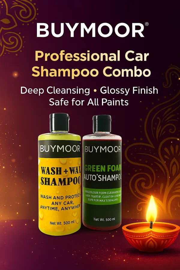 Multicolor_Wash+Wax_Shampoo_For_All_Cars_500Ml_And_Green_Foam_Auto_Shampoo_500Ml_-_Pack_Of_1+1=2