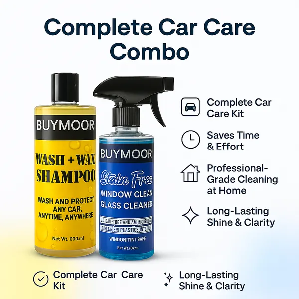 Multicolor_Wash+Wax_Shampoo_For_All_Cars_500Ml_And_Stain-Free_Window_Cleaner_500Ml_-_Pack_Of_1+1=2