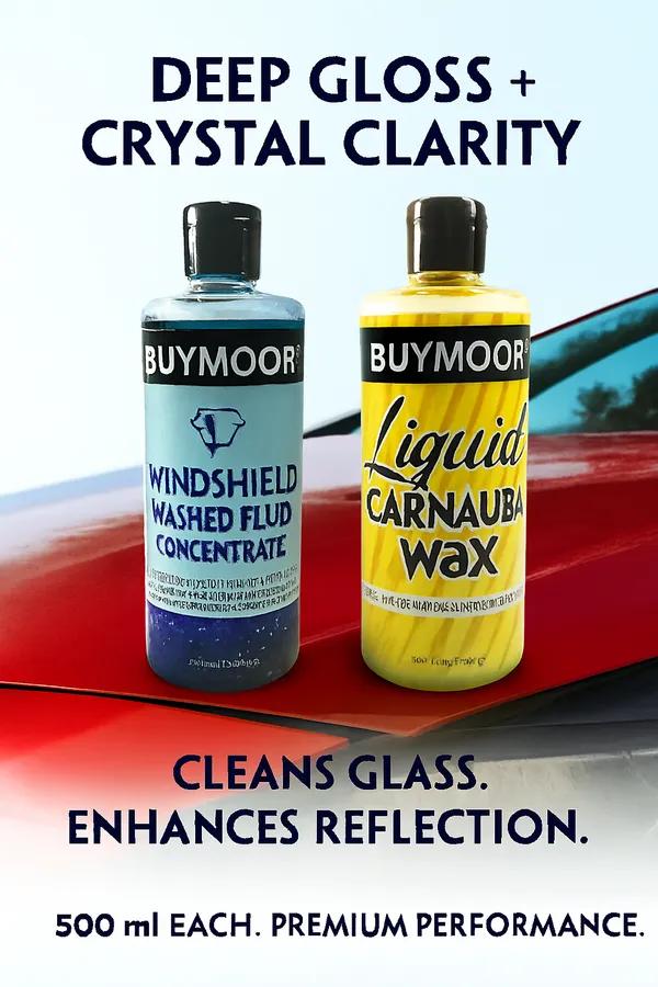 Multicolor_Windshield_Washer_Fluid_Concentrate_500Ml_And_Liquid_Carnauba_Wax_500Ml_-_Pack_Of_1+1=2