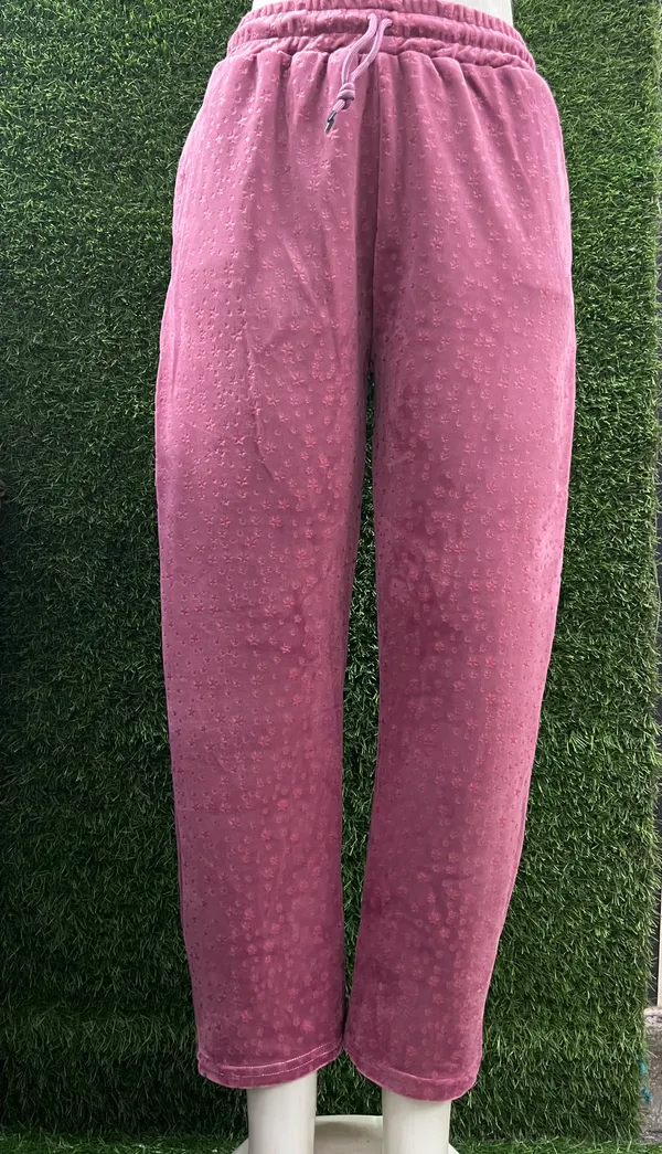 Wine_Velvet_Winter_Printed_Pocket_Lower_For_Women