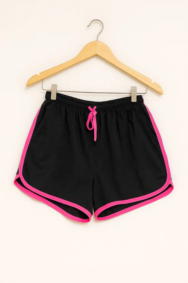 Athletic_Black_Shorts_with_Pink_Trim_