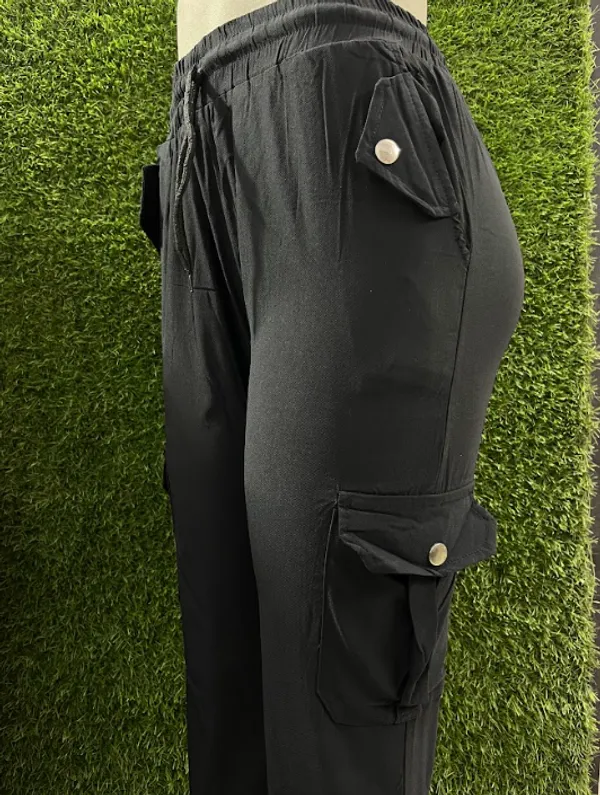 Black_Breathable_Cotton_Jogger_Pants_For_Girls