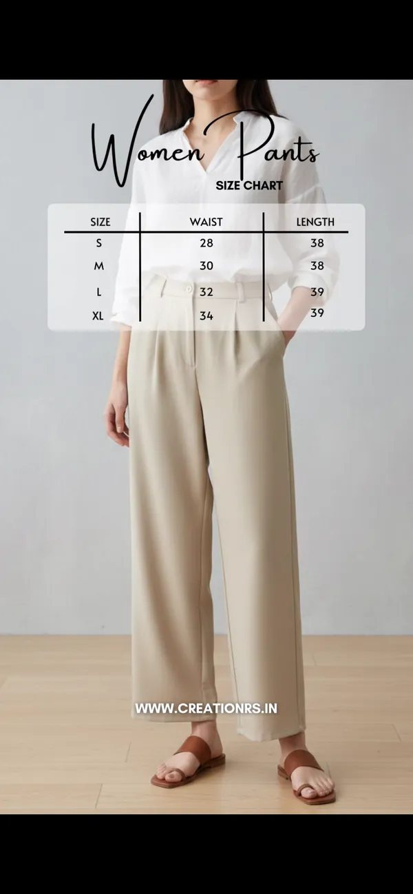 Cream_High_waist_Tailored_pant_