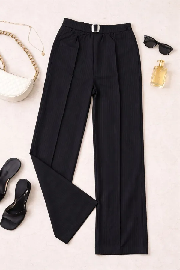 Black_Breathable_Cotton_Straight_Fit_Pant
