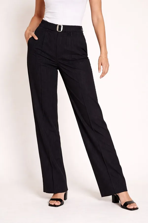Black_Breathable_Cotton_Straight_Fit_Pant