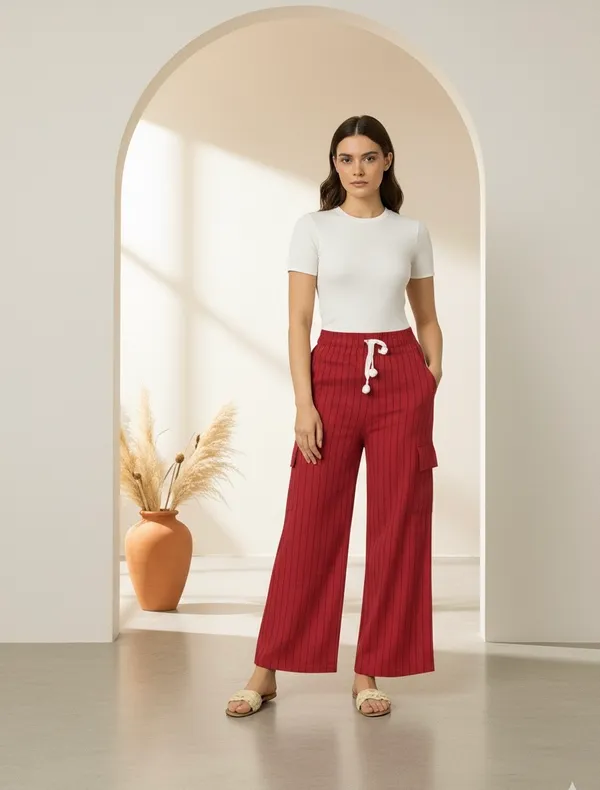 Red_Lining_4_Pocket_Cargo_Premium_For_Women