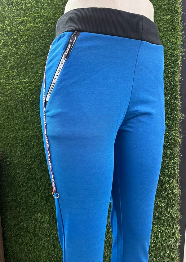 Sky_blue_Sports_lower_Sweat_Wicking_Premium_For_Women