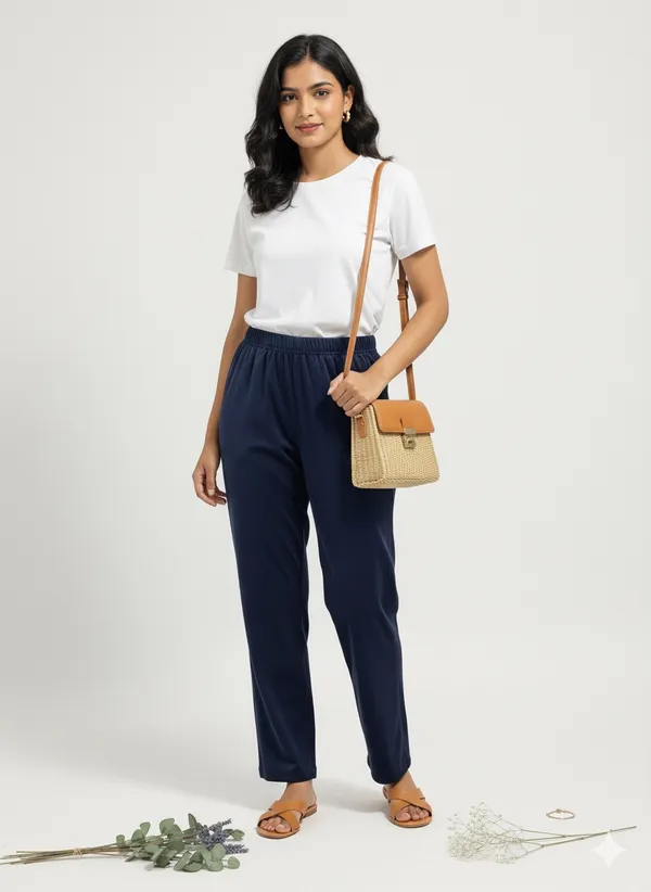 Navy_Blue_Super_Soft_Velvet_lower_For_Women