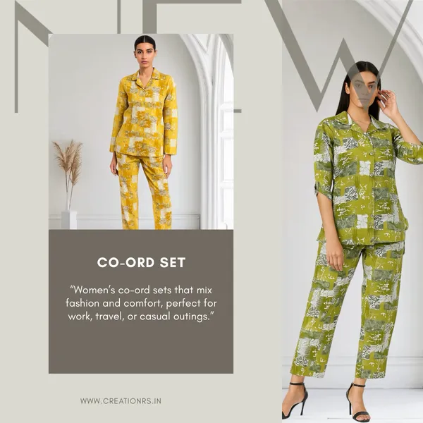 Yellow_Printed_Co-ord_Set_Premium_For_Women