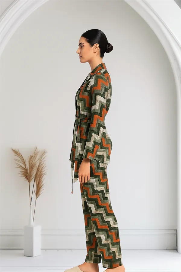 Grey_&_Orange_Printed_Co-ord_Set_Premium_For_Women