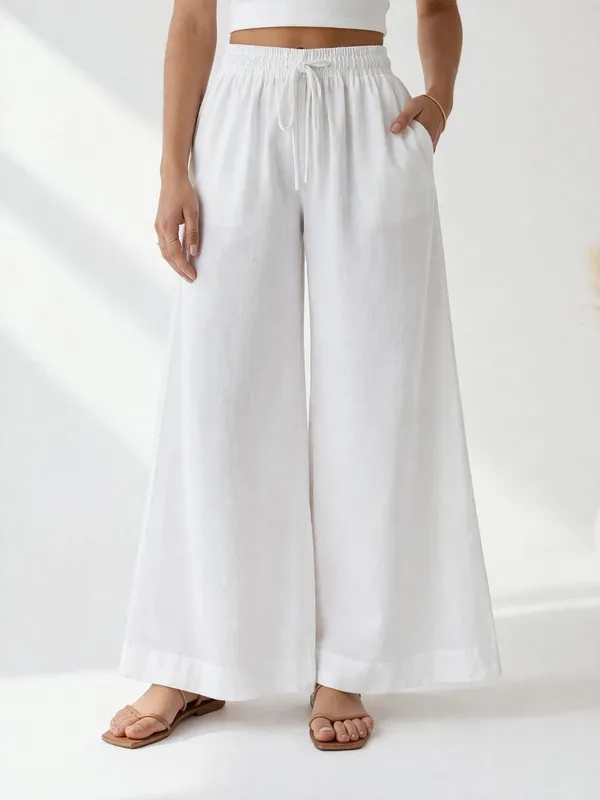 Women's_Plain_White_Palazzo_.wide_leg