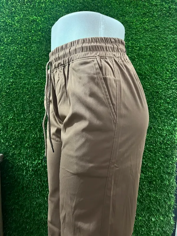 Camel_Breathable_Cotton_Straight_Fit_Pant_With_2_Pockets_For_Girls
