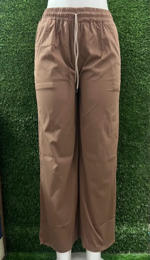 Camel_Breathable_Cotton_Straight_Fit_Pant_With_2_Pockets_For_Girls