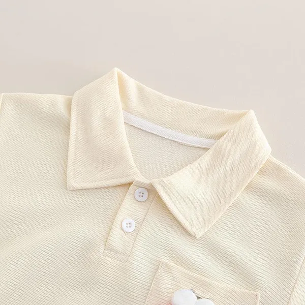 Cream_Trendy_&_Comfortable_Matching_Shorts_Set_For_Girls