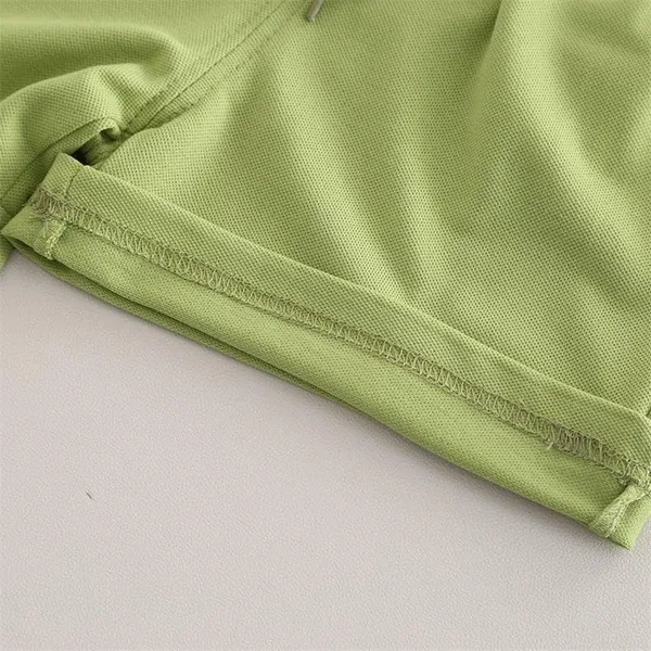 Green_Trendy_&_Comfortable_Matching_Shorts_Set_For_Girls