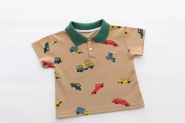 Brown_Trendy_&_Comfortable_Car_Denim_Short_Set_For_Boys