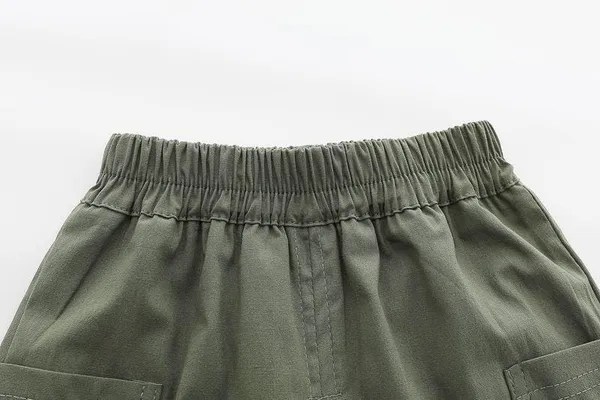 Green_Trendy_&_Comfortable_Shirt_Shorts_Set_For_Boys