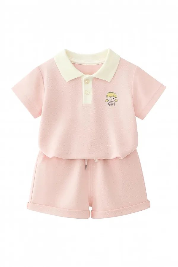 Pink_Trendy_&_Comfortable_Twining_Set_For_Girls