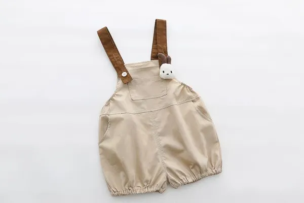 Brown_Trendy_&_Comfortable_Dungaree_Set_For_Girls