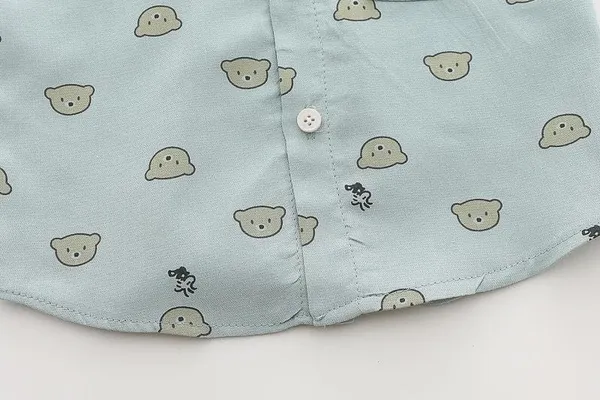 Green_Trendy_&_Comfortable_Shirt_Shorts_Set_For_Boys