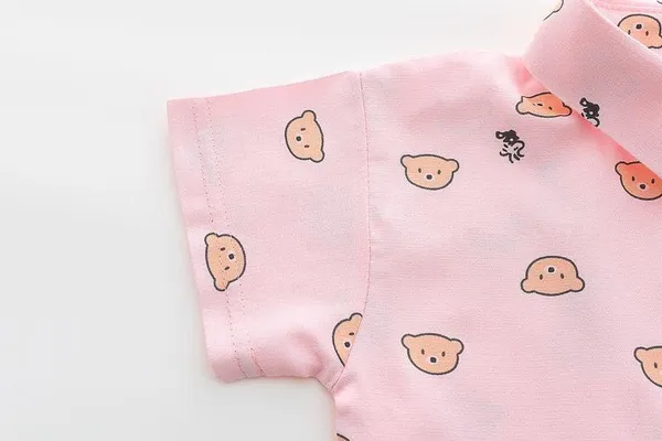 Pink_Trendy_&_Comfortable_Shirt_Shorts_Set_For_Boys