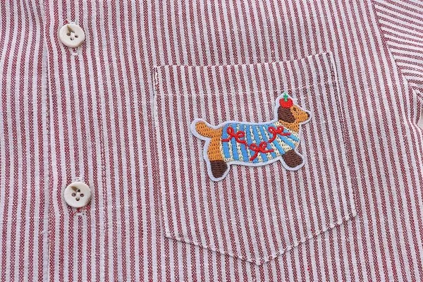 Red_Trendy_&_Comfortable_Striped_Shirt_Shorts_Set_For_Boys