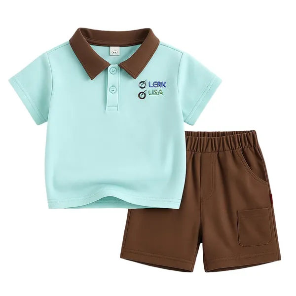 Sea_Green_Trendy_&_Comfortable_Matching_Shorts_Set_For_Boys